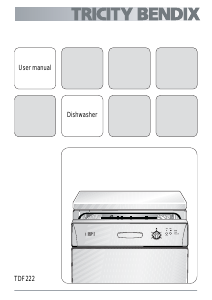 Handleiding Tricity Bendix TDF222 Vaatwasser