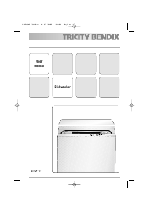 Handleiding Tricity Bendix TBDW32 Vaatwasser