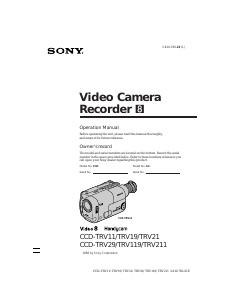 Handleiding Sony CCD-TRV211 Camcorder