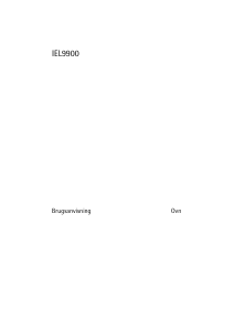Brugsanvisning Voss-Electrolux IEL9900-RF Ovn