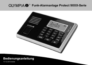 Bedienungsanleitung Olympia Protect 9061 Alarmsystem