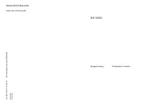 Brugsanvisning Voss-Electrolux ELK32023RF Komfur