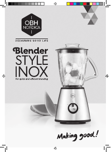 Brugsanvisning OBH Nordica 6621 Style Inox Blender
