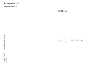 Brugsanvisning Voss-Electrolux ELM4405-HV Komfur