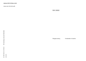 Brugsanvisning Voss-Electrolux ELK32022HV Komfur