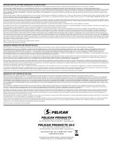 Manual de uso Pelican 9415 Linterna