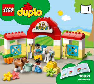 Manuale Lego set 10951 Duplo Maneggio