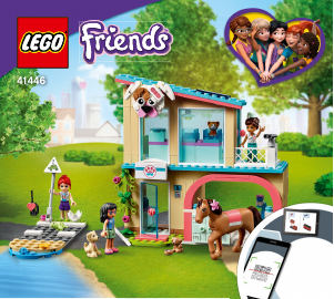 Käyttöohje Lego set 41446 Friends Heartlake Cityn eläinsairaala