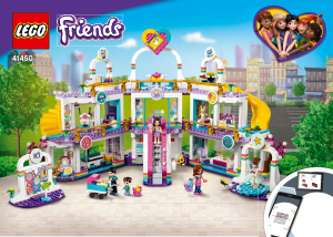 Käyttöohje Lego set 41450 Friends Heartlake Cityn ostoskeskus