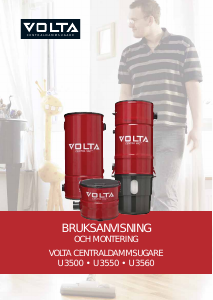 Bruksanvisning Volta U3560 Dammsugare