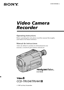 Handleiding Sony CCD-TRV34 Camcorder