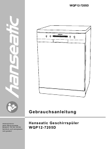 Bedienungsanleitung Hanseatic WQP12-7205D Geschirrspüler