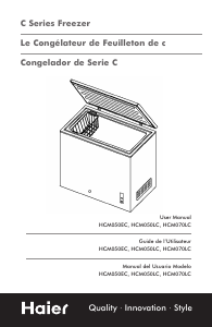 Manual Haier HCM070LC Freezer