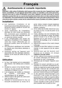 Mode d’emploi Zanker ZKB7513X Four