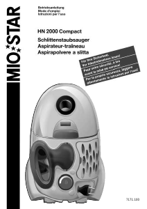 Manuale Mio Star HN 2000 Compact Aspirapolvere