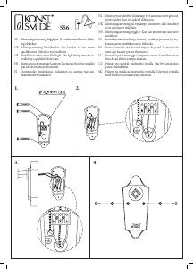 Manuale Konstsmide Vega 556-750 Lampada