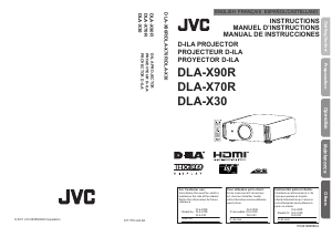 Manual de uso JVC DLA-X70R Proyector