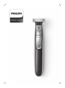 Bruksanvisning Philips QP2630 OneBlade Barbermaskin