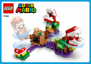 Manual de uso Lego set 71382 Super Mario Set de Expansión - Desafío desconcertante de las Plantas Piraña