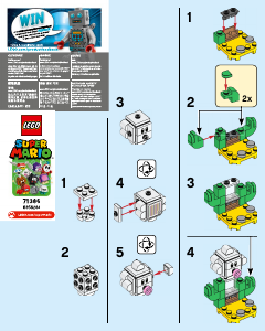 Manual Lego set 71386 Super Mario Character series Foo