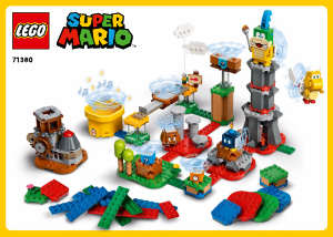 Bruksanvisning Lego set 71380 Super Mario Bemästra ditt äventyr – Skaparset