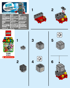 Bedienungsanleitung Lego set 71386 Super Sammelfiguren Thwimp