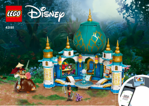 Mode d’emploi Lego set 43181 Disney Princess Raya et le Palais du Cœur