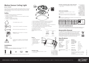 Bruksanvisning Cotech 36-6078 Lampe