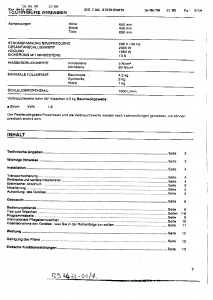 Bedienungsanleitung Zanker CL6102 Waschmaschine