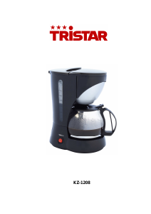 Bedienungsanleitung Tristar KZ-1208 Kaffeemaschine
