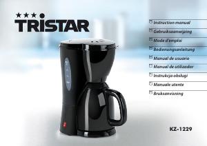 Bedienungsanleitung Tristar KZ-1229 Kaffeemaschine