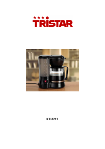 Bedienungsanleitung Tristar KZ-2211 Kaffeemaschine