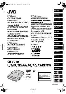 Instrukcja JVC CU-VD10 Odtwarzacz DVD