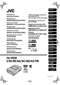 Használati útmutató JVC CU-VD20 DVD-lejátszó