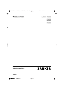 Handleiding Zanker LF6650 Wasmachine
