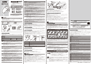 説明書 セイワ BT480 ヘッドセット