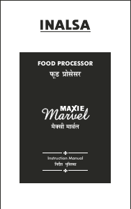 Manual Inalsa Maxie Marvel Food Processor