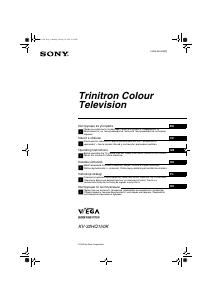 Руководство Sony KV-32HQ150K Телевизор