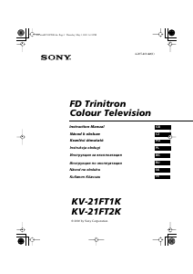 Kullanım kılavuzu Sony KV-21FT2K Televizyon