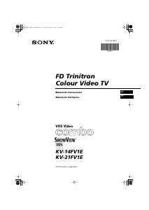 Manual Sony KV-21FV1E Televisor
