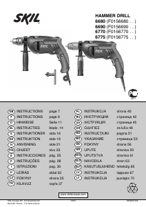 Handleiding Skil 6770 Klopboormachine