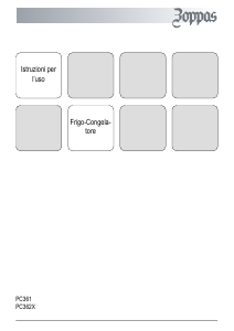 Manuale Zoppas PC362X Frigorifero-congelatore