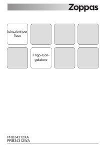 Manuale Zoppas PRB34312XA Frigorifero-congelatore
