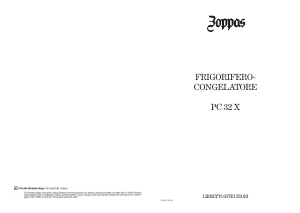 Manuale Zoppas PCX32SB Frigorifero-congelatore