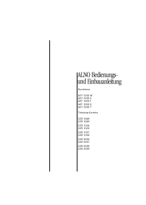 Bruksanvisning ALNO AEF 3150 G Köksfläkt
