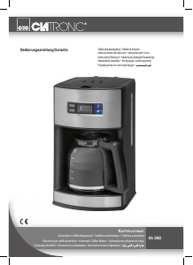 Manual Clatronic KA 3482 Coffee Machine