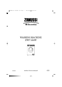 Handleiding Zanussi-Electrolux ZWF 1434 W Wasmachine