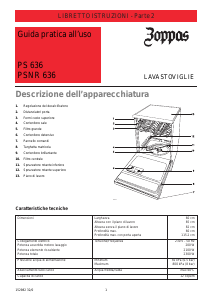 Manuale Zoppas PSNR636 Lavastoviglie