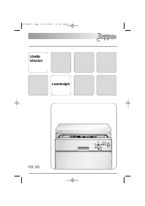 Manuale Zoppas PDF205SI Lavastoviglie
