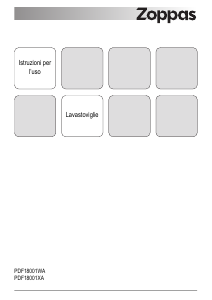 Manuale Zoppas PDF18001WA Lavastoviglie